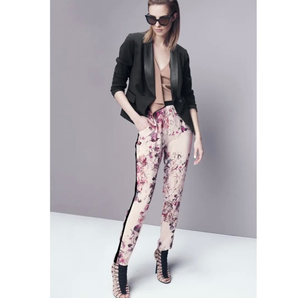 CHELSEA28 Floral Print Track Pant